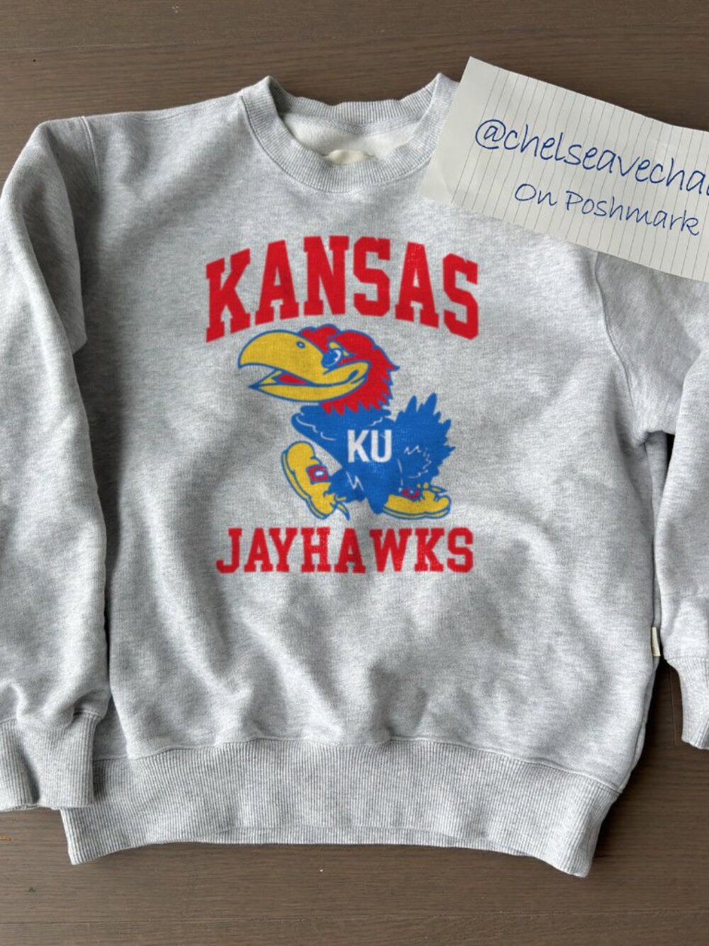 Vintage Kansas Jayhawks Sweatshirt, University of Kansas Jayhawks Basketball Tee